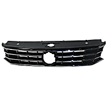 Grille Assembly, Painted Black Shell and Insert
