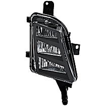 Front, Passenger Side LED Fog Light, With bulb(s), OE Replacement, CAPA Certified