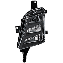 Front, Driver Side LED Fog Light, With bulb(s), OE Replacement, CAPA Certified