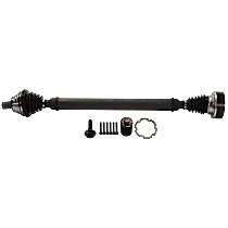 Front, Passenger Side Axle Assembly, Manual Transmission