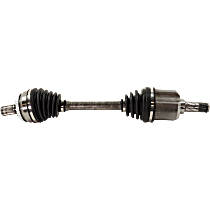 Front, Driver Side Axle Assembly, Manual Transmission
