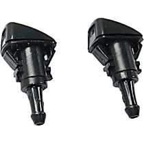 Driver and Passenger Side Windshield Washer Nozzles