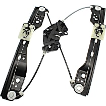Front, Driver Side Power Window Regulator, Without Motor