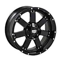885B-2903212 Aluminum Black Wheel, 20 in. X 9 in.