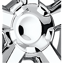 Center Cap - Chrome, Universal, Replacement Center Cap for REV 580 Series Wheels