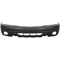 Front Textured Bumper Cover, With Fog Light Holes, With Side Marker Holes