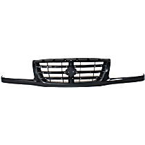 Grille Assembly, Painted Black Shell and Insert