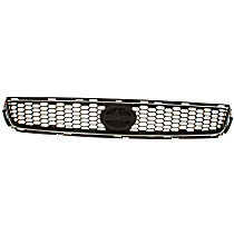 Grille Assembly, Chrome Shell with Black Insert