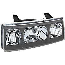 Driver Side Headlight, with Bulb, Halogen, Clear Lens