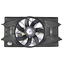 Radiator Fan 4 Cyl 2.4L, Single fan