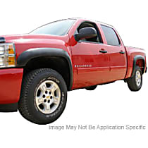 8601-2 Front and Rear, Driver and Passenger Side Fender Flares, Black Original Riderz Series