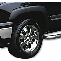 8616-5 Front and Rear, Driver and Passenger Side Fender Flares, Black Original Riderz Series