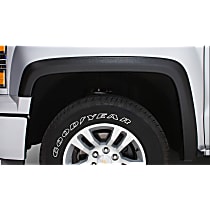 8626-5 Front and Rear, Driver and Passenger Side Fender Flares, Black Original Riderz Series