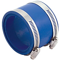 8776 Air Intake Tubing Coupler - Blue, May Require Minor Modification