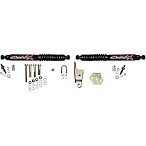 Steering Stabilizer, 4WD, With Drop Pitman Arm - Front