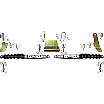 Steering Stabilizer, Silver With Black Kit - 