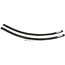 Rear, Helper Spring, Lift Height 2 in.; w/Tie Bolts