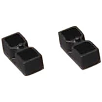 RB220 Universal Axle Blocks, Rear Block, Ductile Iron, 2 in., Center Pinned, 3-Degree, Set Of 2