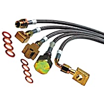 RBL11 Rear Brake Line, Stainless Steel