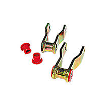 SH130 Leaf Spring Shackles and Hangers - Direct Fit, 2-spring set