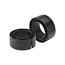CSS-1125 Coil Spring Insulator - Black, Direct Fit, Set of 2