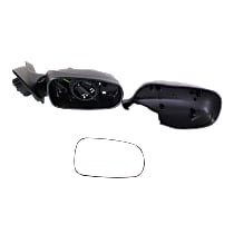 Passenger Side Mirror, Power, Power Folding, Heated, Paintable, Without Signal Light, Without memory, Without Puddle Light, Without Auto-Dimming, Without Blind Spot Feature