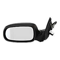 Driver Side Mirror, Power, Manual Folding, Heated, Paintable, Without Signal Light, With memory, Without Puddle Light, Without Auto-Dimming, Without Blind Spot Feature