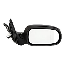 Passenger Side Mirror, Power, Manual Folding, Heated, Paintable, Without Signal Light, With memory, Without Puddle Light, Without Auto-Dimming, Without Blind Spot Feature