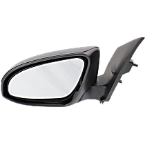 Driver Side Mirror, Power, Power Folding, Heated, Paintable, In-housing Signal Light, Without memory, Without Puddle Light, Without Auto-Dimming, Without Blind Spot Feature