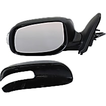 Driver Side Mirror, Power, Manual Folding, Non-Heated, Paintable, In-housing Signal Light, Without memory, Without Puddle Light, Without Auto-Dimming, Without Blind Spot Feature