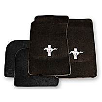ACC-FM-CPFB-BK Rubber Floor Kit - Black, Nylon, Direct Fit, 4 pieces