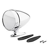 C5RZ-17696-AC Passenger Side Mirror, Manual Adjust, Non-Heated, Chrome