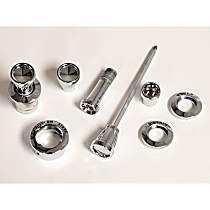 C5ZZ-10852-DLXK Dash Knob Kit - Direct Fit, 8 Pieces