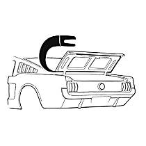 C5ZZ-6343720-B Deck Lid Seal - Sold Individually