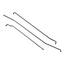 C5ZZ-65213452RH Direct Fit Door Latch Rod, 3 Pieces