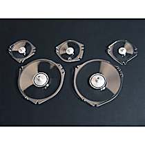 C7ZZ-10887-A-C Direct Fit Instrument Panel Lens, Sold Individually