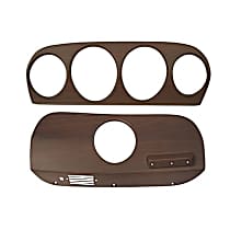 C9ZZ-10838-WMIK Direct Fit Instrument Panel Switch Bezel, Pair