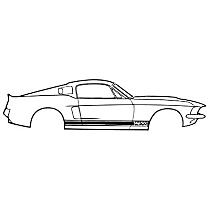 S2MS-16224-B Direct Fit Graphics Kit, Kit