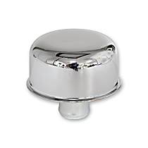 Oil Filler Cap - Chrome, Steel, Direct Fit, Sold Individually
