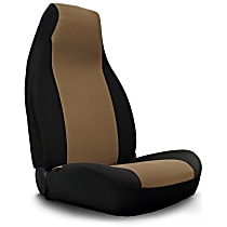 K020-E9-06KB GrandTex Series Front Row Seat Cover - Oak Insert With Black Sides (Mfr. Color), Custom Fit