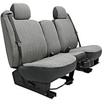 K022-50-0TGY Duramax Tweed Series Front Row Seat Cover - Gray, Custom Fit