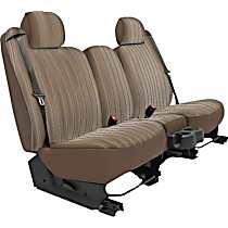 K321-25-0MTS Second Row Seat Cover, Toast, Made of Velour, Solid Design, 60/40 Split Backrest And Cushion Madera Series