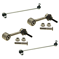 Front and Rear, Driver and Passenger Side Sway Bar Link, enginedesignationname: CCTA; Sport Utility, Automatic Transaxle