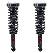 SET-1345936-R Rear, Driver and Passenger Side Fully Loaded Strut, RWD, Sedan