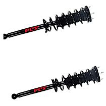 Rear, Driver and Passenger Side Fully Loaded Strut, Except Sport Suspension