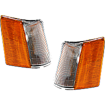Driver and Passenger Side Halogen Corner Light, Without bulb(s)