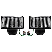 Front, Driver and Passenger Side Fog Lights, With Bulb(s), Halogen