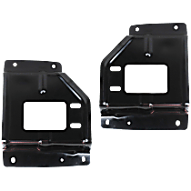 Front, Driver and Passenger Side Bumper Brackets, Mounting Plate