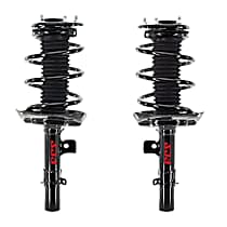 SET-3335909L-F Front, Driver and Passenger Side Fully Loaded Strut, FWD, Sedan