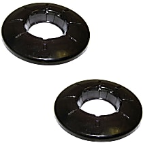 SET-52088707AA-2 Coil Spring Insulator - Black, Rubber, Direct Fit, Set of 2